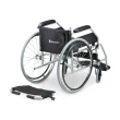 Cadeira de Rodas Dobravel Dellamed em Aço até 100KG D100 5588