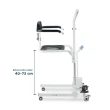 Cadeira De Transferência Higiênica Elétrica Até 135KG D80 Dellamed 6956