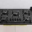COOKTOP ITATIAIA ELECTRA 5 BOCAS VIDRO PRETO BIVOLT (3700000352)