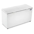 Freezer Horizontal Metalfrio Dupla Ação 2 Portas 546 Litros Branco 220V DA550
